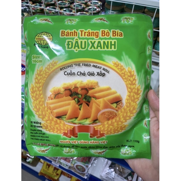 Bánh tráng đậu xanh VP - 110G