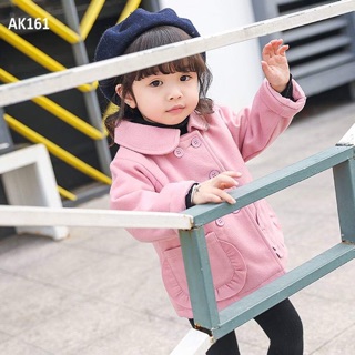Áo khoác dạ cho bé gái