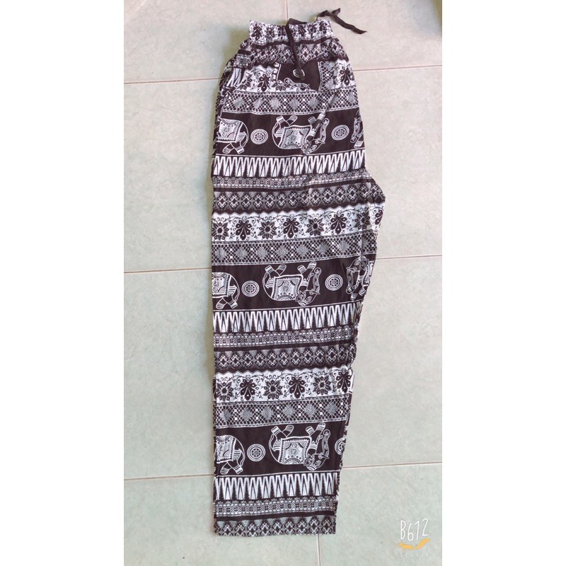 [size 3/75-90ky]Quần alibaba quần baggy có 2 túi 2 bên size to bigsize