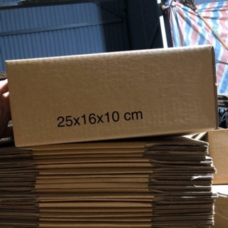 25x16x10 hộp carton đóng hàng giá rẻ