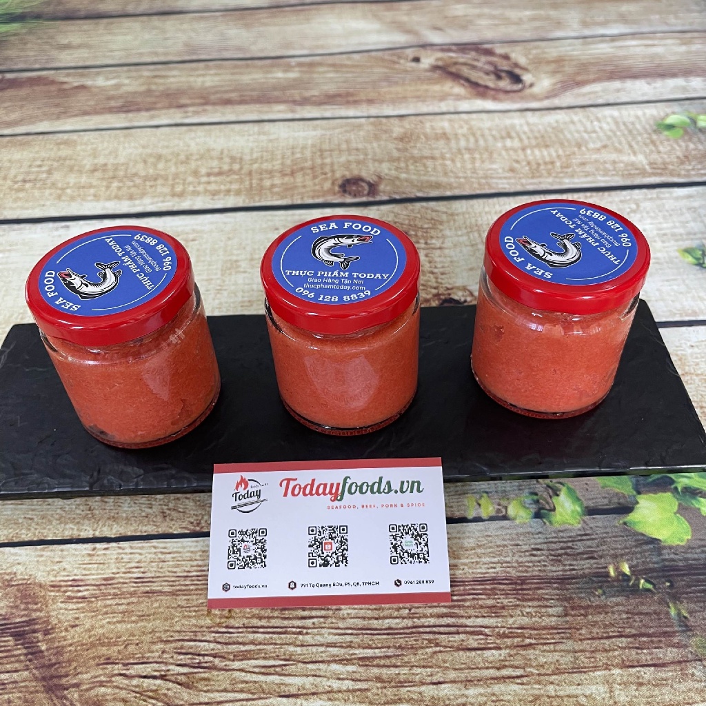 Trứng Cá Tuyết Mentaiko muối cay 110G Todayfoods