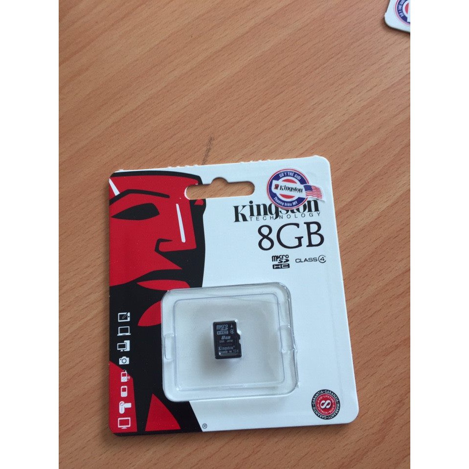 Thẻ nhớ Kingston 8G MicroSD - Bảo hành lỗi 1 đổi 1 trong 1 năm | BigBuy360 - bigbuy360.vn