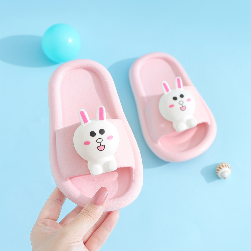 Dép đi trong nhà chống trượt họa tiết hoạt hình dễ thương dành cho trẻ em