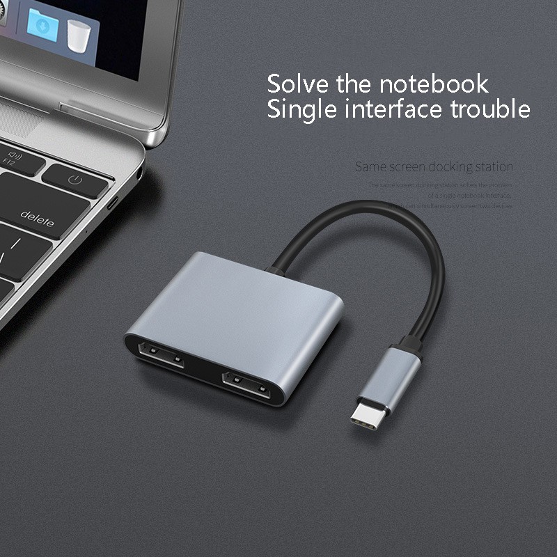 Bộ Chuyển Đổi Type-C Hub Sang Hdmi-Compatible 4k Usb C Cho Macbook, Air / Ipad Pro / Dell Xps 13 / 15,surface Pro 7 / Go | BigBuy360 - bigbuy360.vn