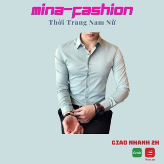 Áo Sơ Mi Nam Với Chất Lượng Vãi Lụa Bóng Đẹp Lịch Lảm Mới Đẹp Nhất Thị Trường 2020 MS02