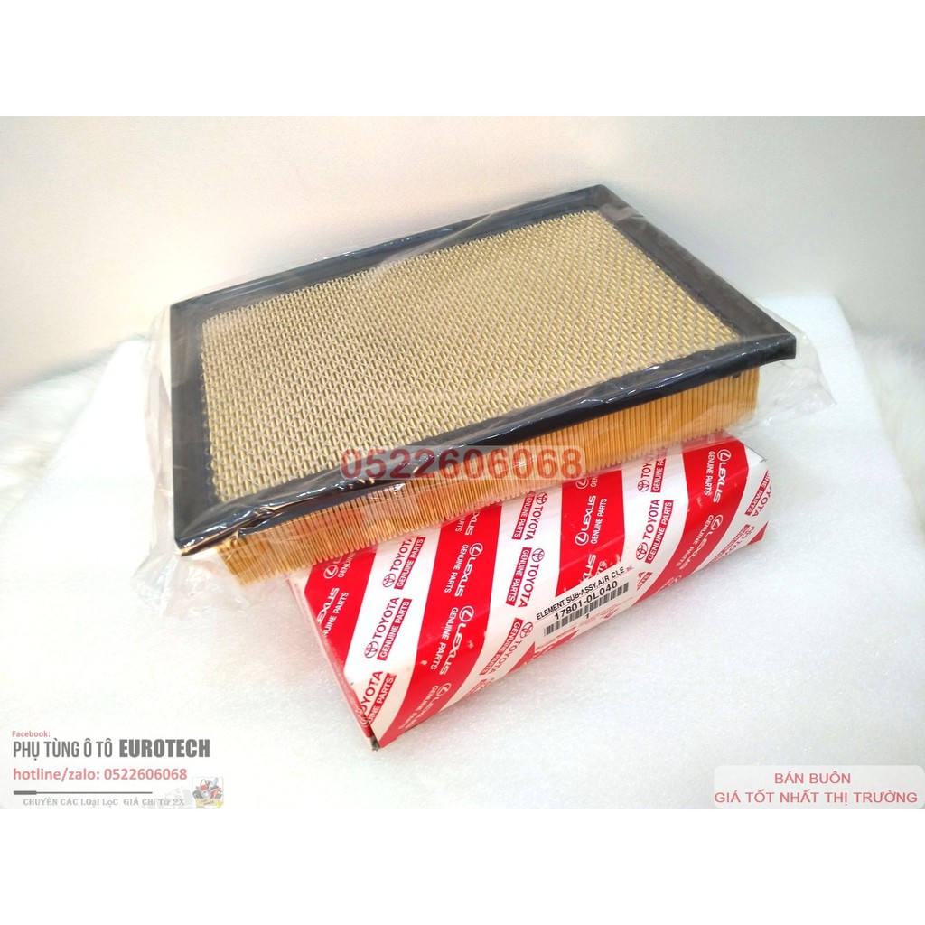 🥝  Lọc gió 🥝động cơ ❣️ Toyota Innova, Toyota Hilux và Toyota Fortuner 2016 tới nay