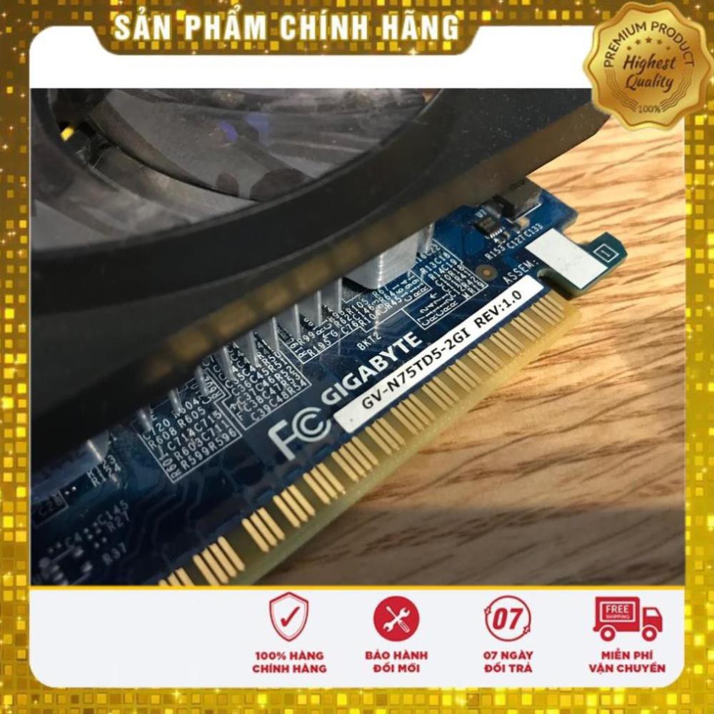 (giá khai trương) VGA Gigabyte GTX750Ti 2G Card GV-N75TD5-2GI cũ