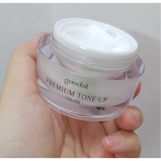 Set kem ốc sên trắng da goodal và kem chống nắng the seam hồng 50ml