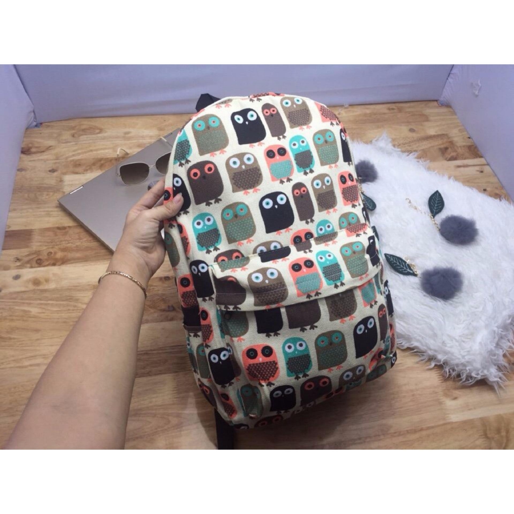 Ba lô  thời trang họa tiết cực xinh APM08