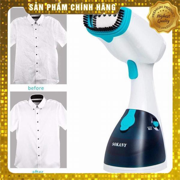 [ Giảm 50%]  Bàn Là Hơi Nước Cầm Tay cao cấp Sokany AJ-2205 Model Mới Nhất 2020