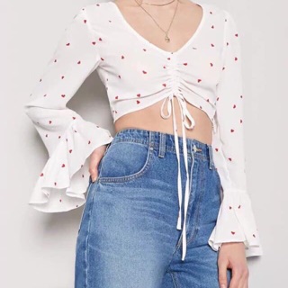 Áo croptop f21