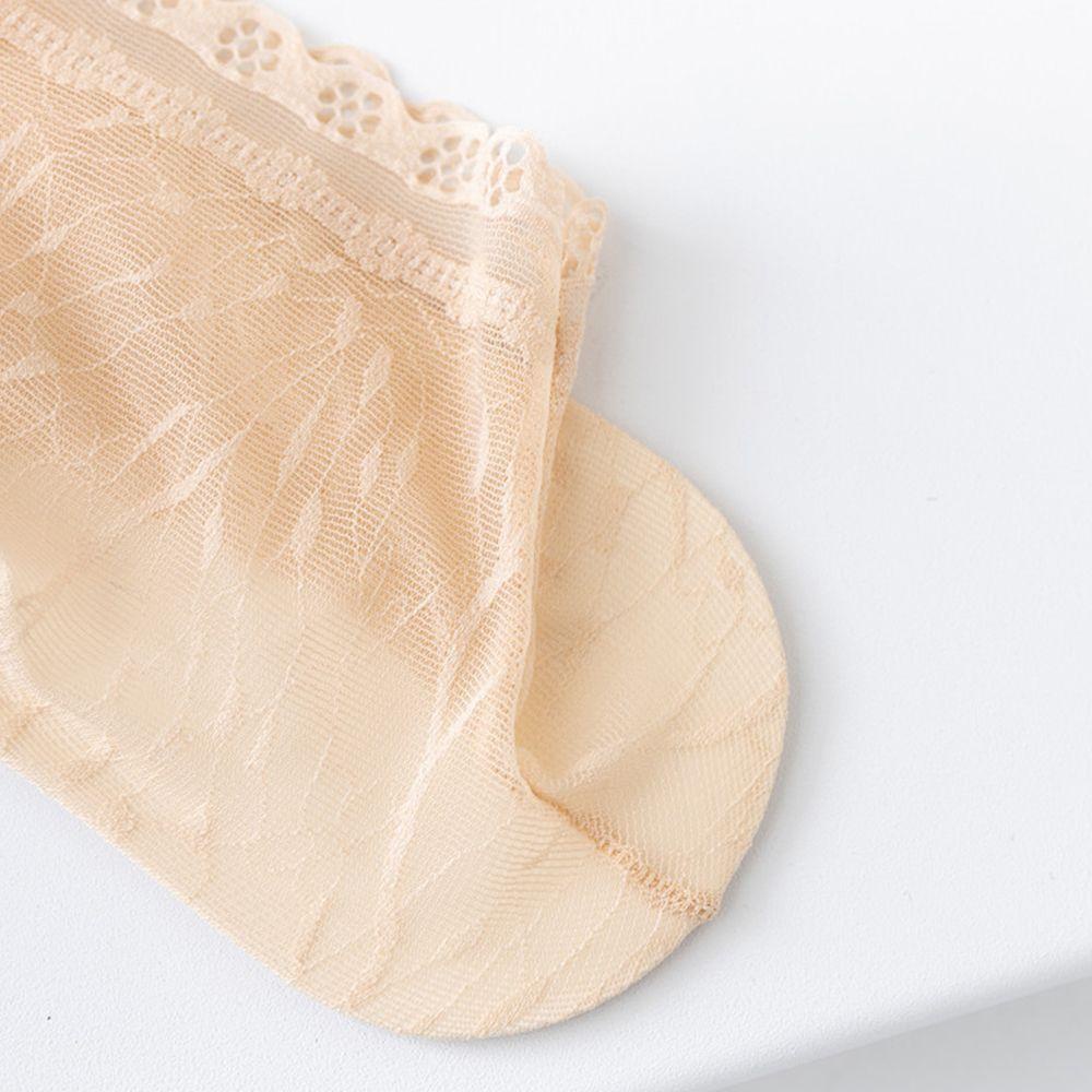 Đôi Vớ Trong Suốt In Hình Chiếc Lá Thời Trang Harajuku Cho Nữ