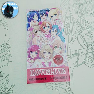 Postcard Love Live bộ 180 cái - Bưu thiếp Anime