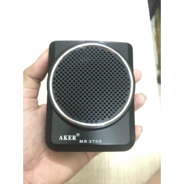Máy trợ giảng Aker MR2700 màu đen dòng mic có dây - Loa trợ giảng Aker RM 2700 dành cho giáo viên ♥️♥️