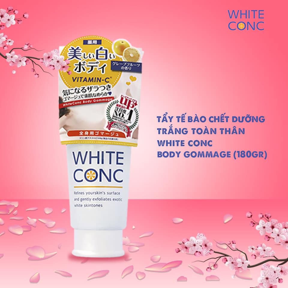 Tẩy Tế Bào Chết Dưỡng Trắng White Conc (180g)