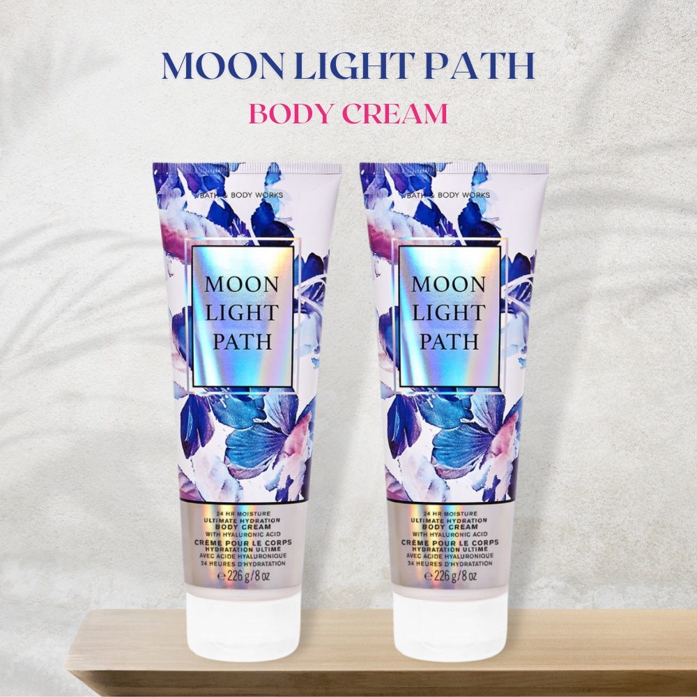 Kem Dưỡng Thể Bath & Body Works Body Cream Moonlight Path 226g