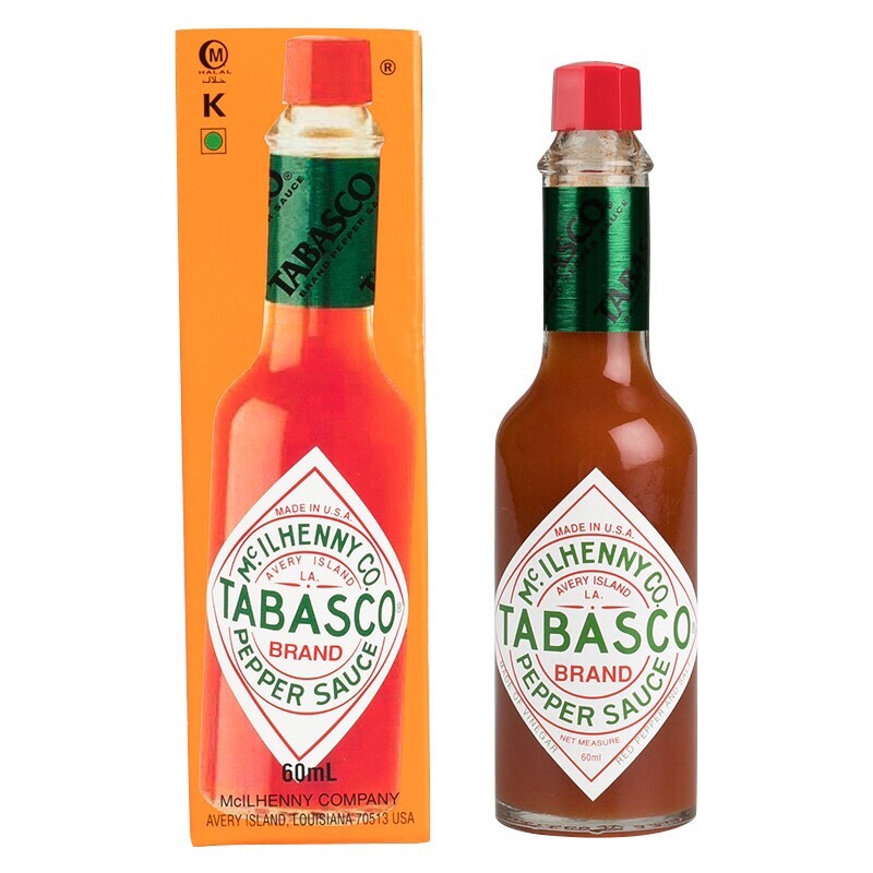 SỐT TIÊU XANH/ ĐỎ TABASCO 60ml - green pepper mild/ pepper sauce