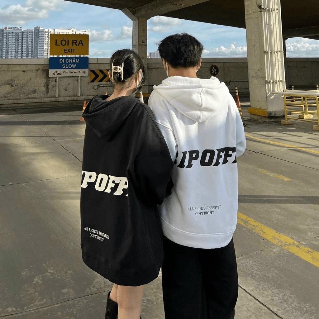 Áo Khoác Hoodie Unisex Có Khóa Kéo Fom RỘng TAy Bồng Thời Trang THu Đông đẹp Đỉnh Cao