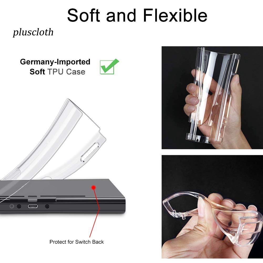 Ốp Bảo Vệ Bằng TPU Trong Suốt Dành Cho Nintendo NS Switch