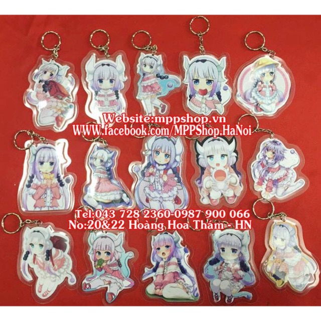 Móc khoá maid gdragon cắt tỉa 2 cái mẫu ngẫu nhiên