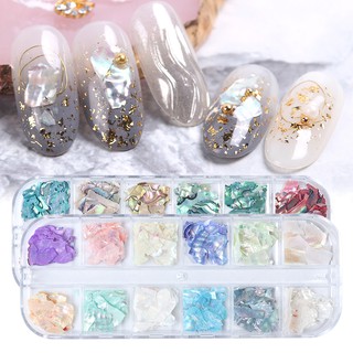 Xà cừ trang trí móng đắp ẩn móng nail
