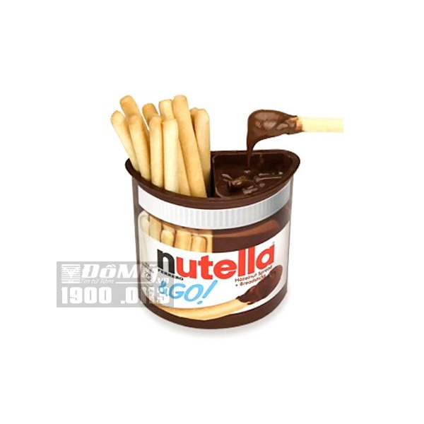 Bánh Que Chấm Sô Cô La Snack Nutella & Go Breadstick Nhập Khẩu Mỹ!
