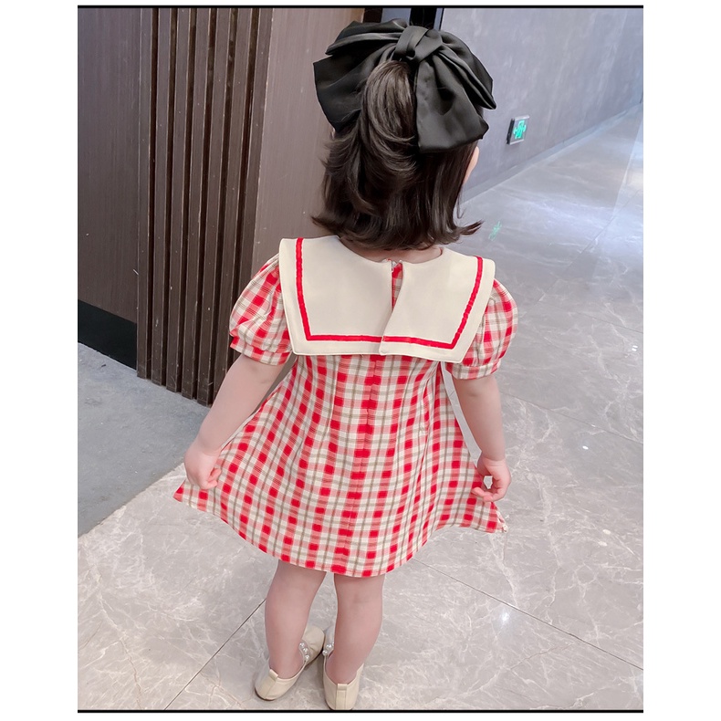 VT67 Size9-25kg Váy Đầm bé gái, kiểu dáng công chúa Thời trang trẻ Em hàng quảng châu