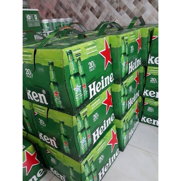 THÙNG BIA HEINEKEN PHÁP ( 24 CHAI X 250ML)