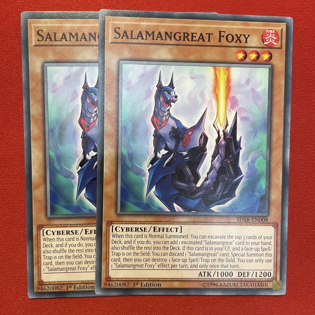 [EN][Thẻ Bài Yugioh Chính Hãng 'Salamangreat Foxy'