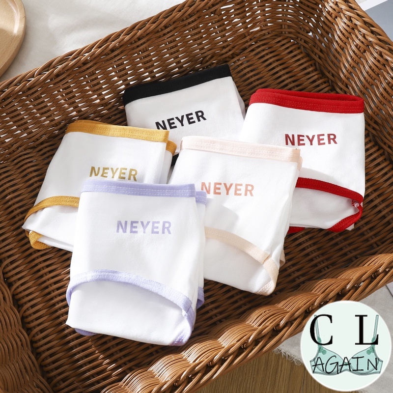 Quần Lót cotton Không Đường May Thoáng Khí Thoải Mái Dễ Thương Cho Nữ