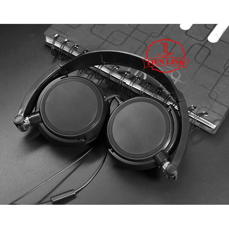 Tai Nghe Chụp Tai Headphone F10, Phong Cách Hàn Quốc (đen)