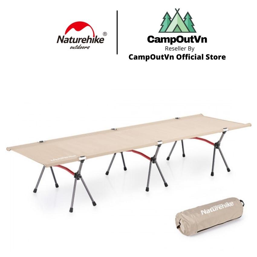 Naturehike đồ cắm trại campoutvn giường xếp gấp gọn cắm trại du lịch dã ngoại A115