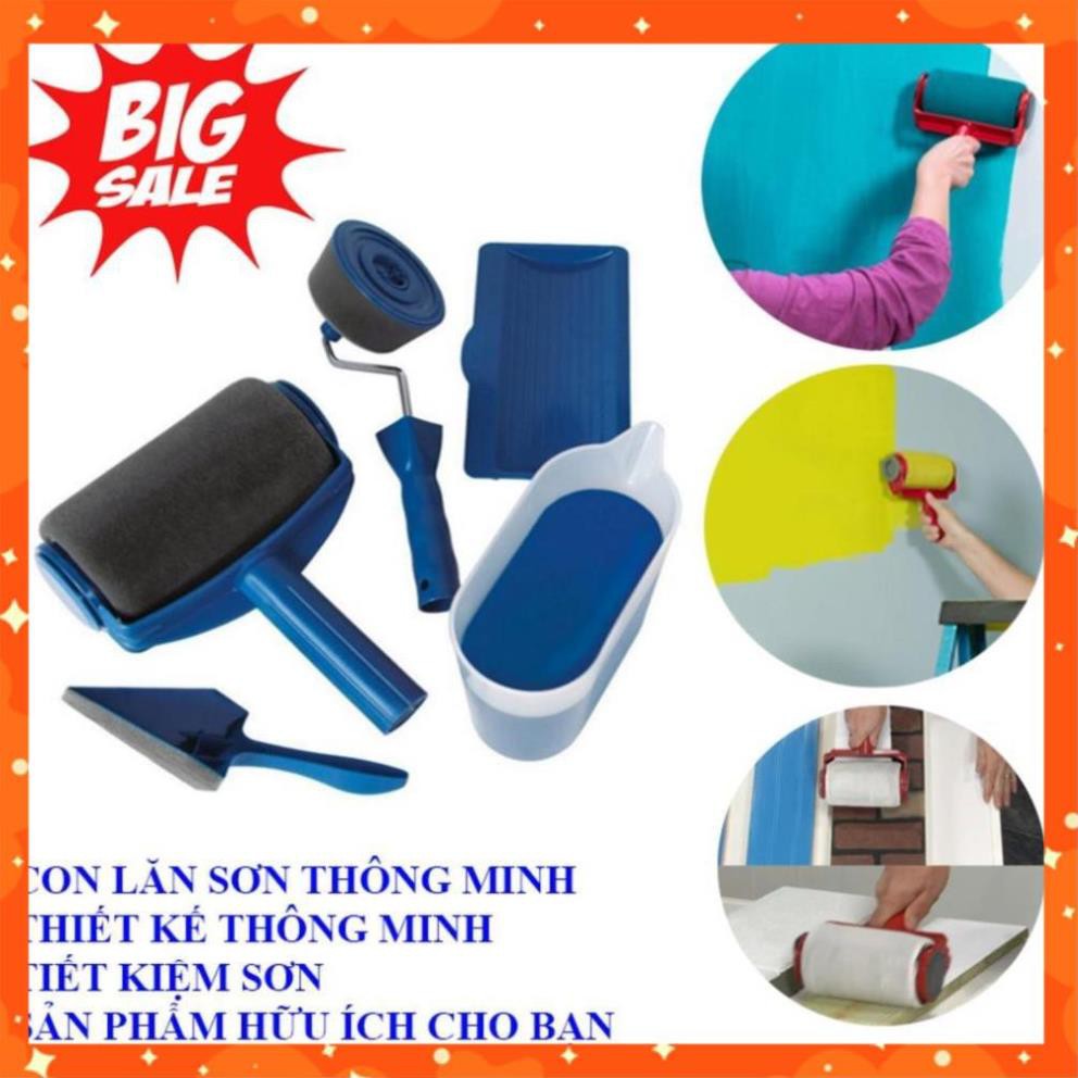 Bộ lăn sơn thông minh công nghệ mới. Con lăn sơn thông minh 5 món tiện lợi 206772