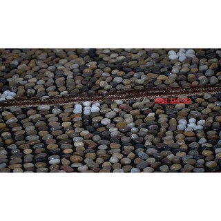 Thảm đá sỏi trải sàn để massage chân hình hoa đào 50cm x 200cm