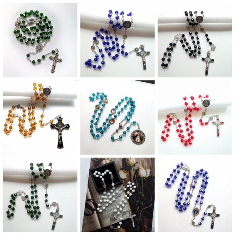 Vòng cổ Mặt Thánh Giá Phong Cách Bohemian Dành Cho Nữ