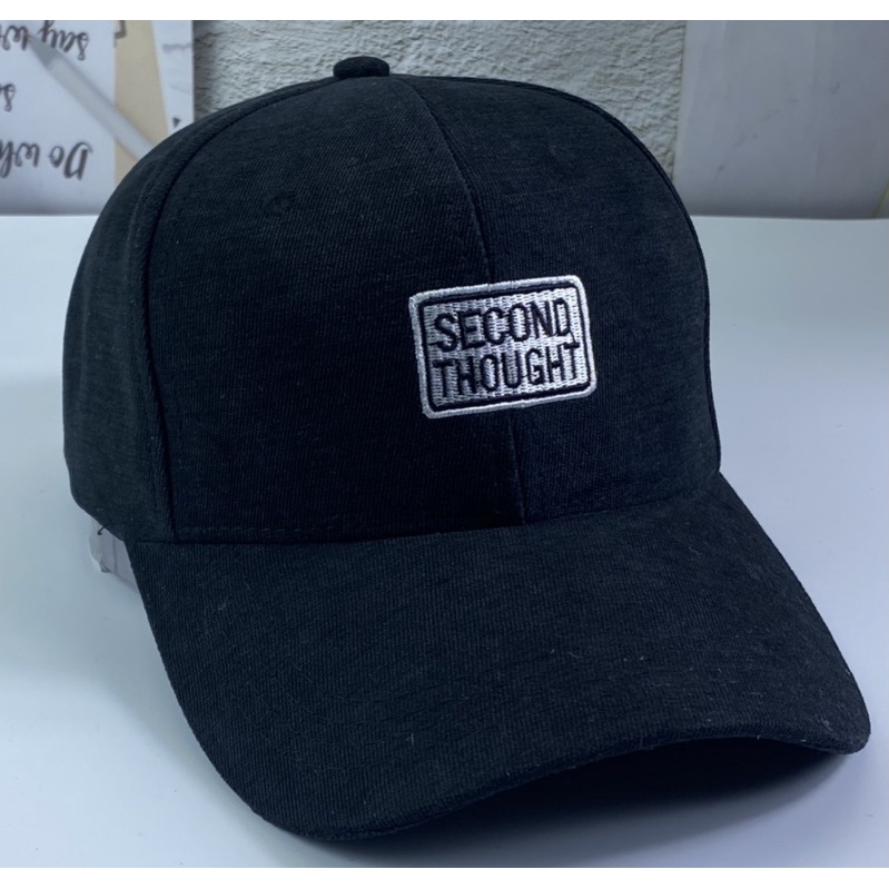 nón kết nhung - mũ lưỡi trai hàn quốc thêu scond trend thời trang