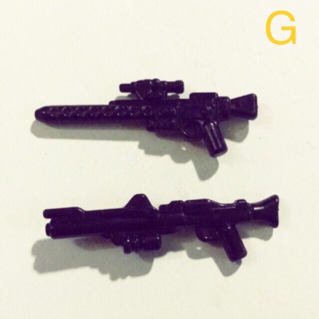 New_2020 COMBO MÔ HÌNH LEGO 2 KIỂU SÚNG ĐA chất liệu nhựa
