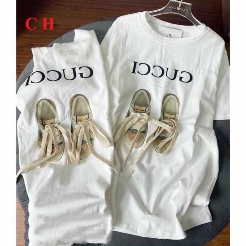 Áo thun Basic Giày G. C [FREESHIP] Áo Phông form rộng Unisex nam nữ cá tính Ulzzang; Thời trang Hot trend