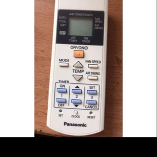 Điều khiển điều hòa panasonic 1 chiều