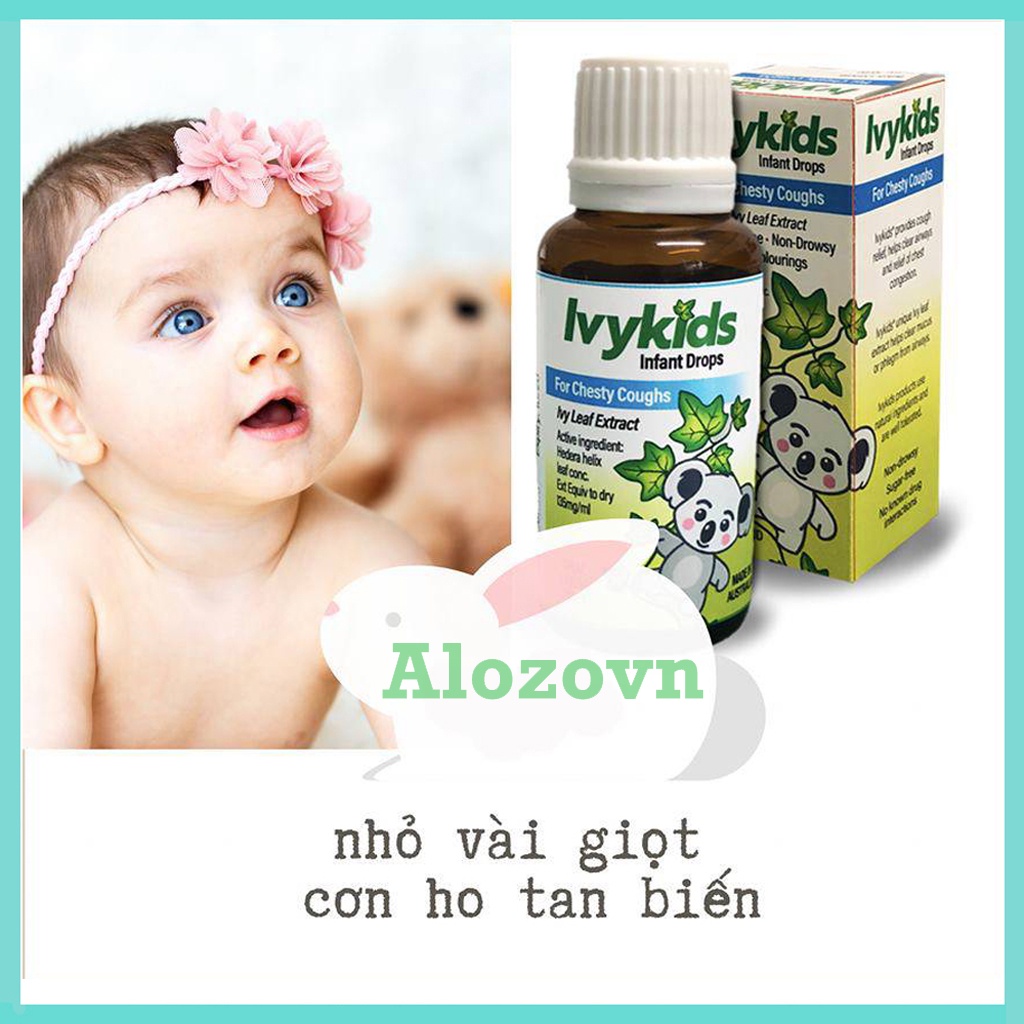 Siro giảm ho Ivy Kids Úc cho trẻ
