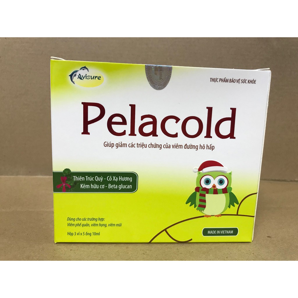 PELACOLD – Siro giảm ho long đờm cho bé, giảm nhanh viêm đường hô hấp (15 ống)