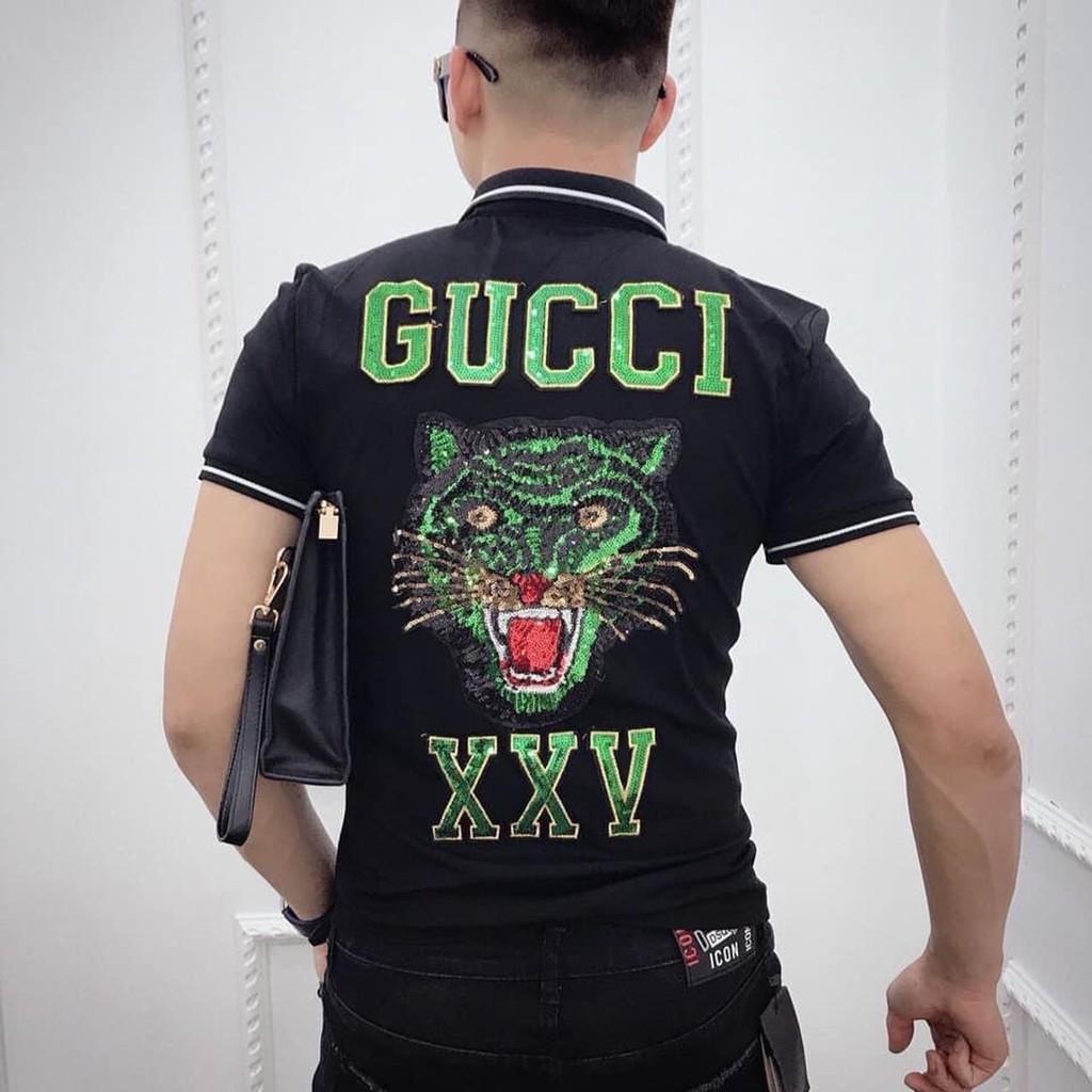 Áo Thun Nam polo Cao Cấp Đính Đá Vải Bền Đẹp | BigBuy360 - bigbuy360.vn