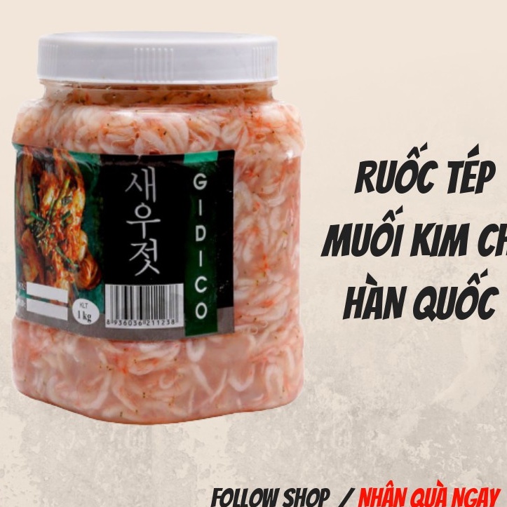 Mắm Tép Ruốc Muối Hàn Quốc Làm Kim Chi 1Kg