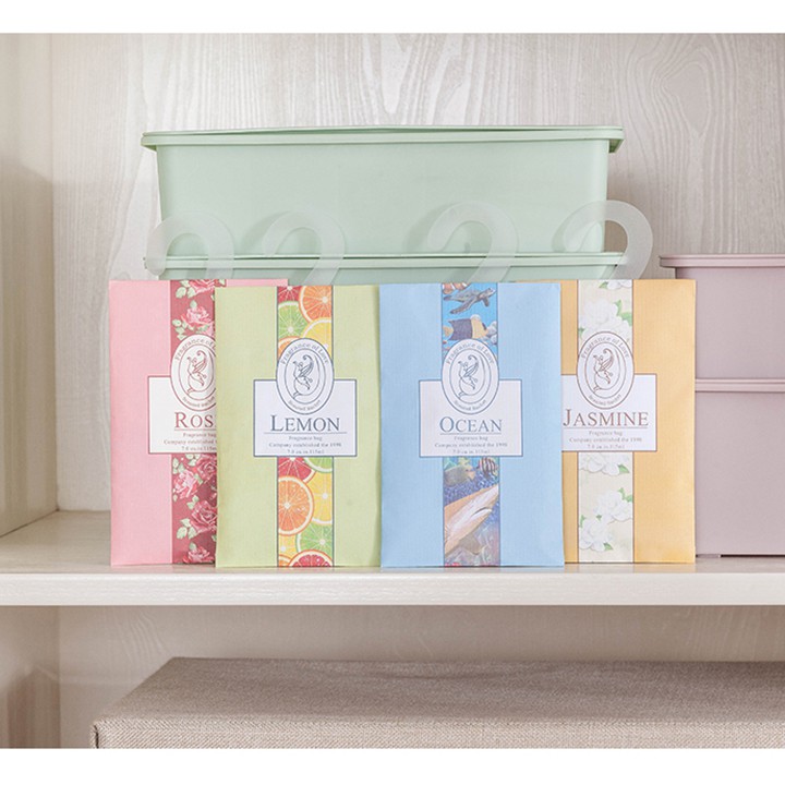 Túi thơm thảo mộc tinh dầu hương hoa tự nhiên có móc khử mùi tủ quần áo phòng ngủ nhà tắm vệ sinh youngcityshop 30.000