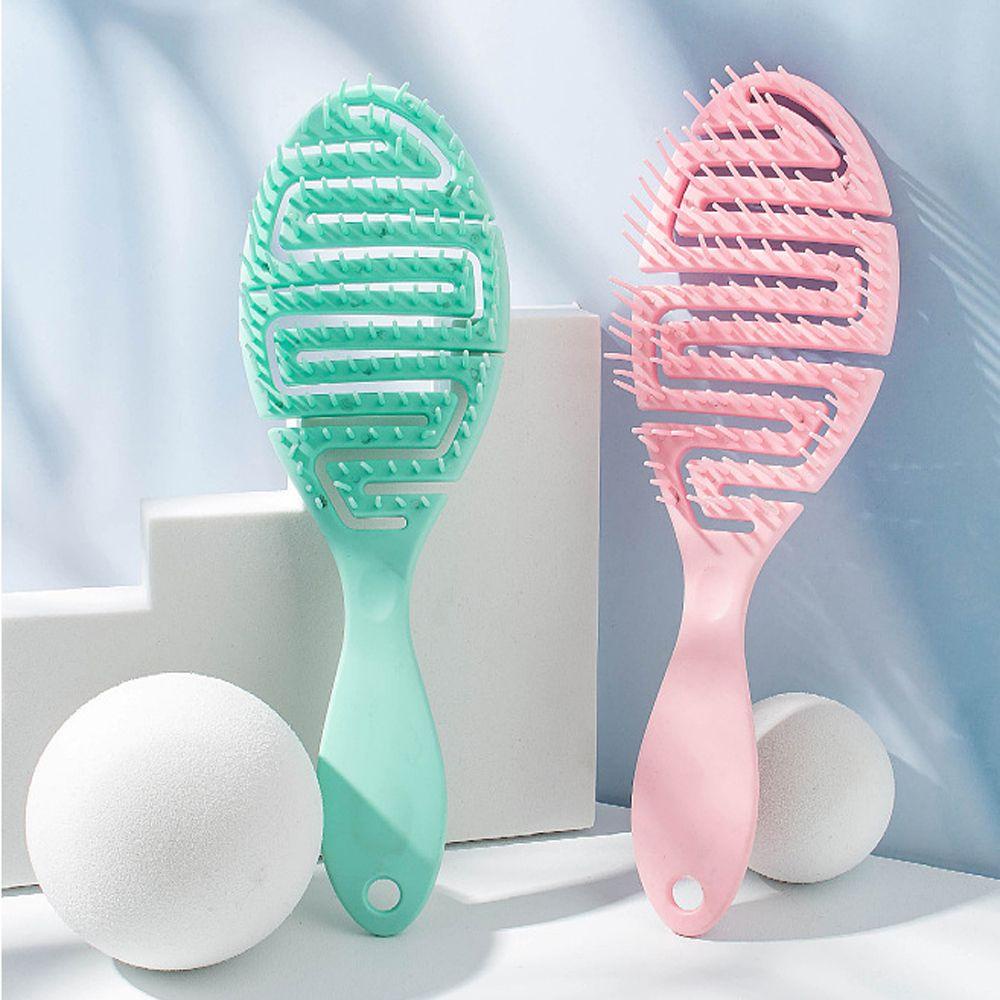 Lược Chải Tạo Kiểu Tóc Xoăn Linh Hoạt Sử Dụng Được Cho Tóc Ướt Và Khô