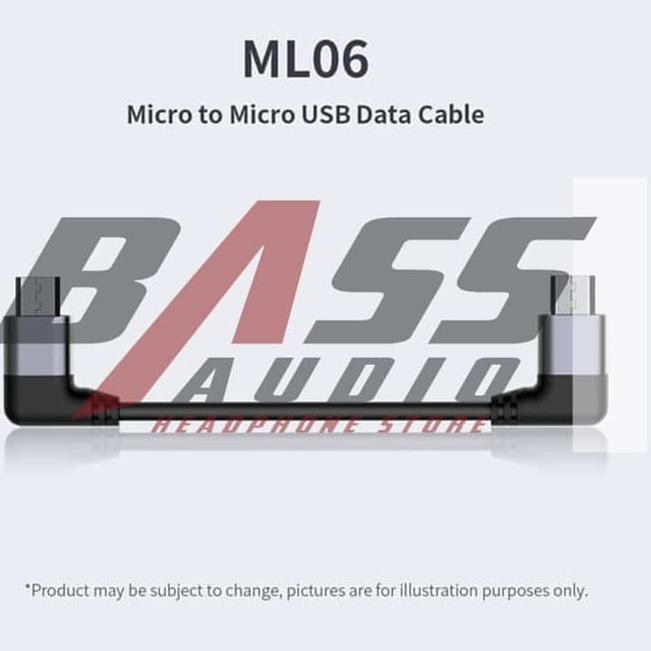 Dây Cáp Fiio Ml06 / ml 06 Chuyển Đổi Micro Sang Micro Usb Dac Cho Mojo / Fiio Q1 / Q5 Vll