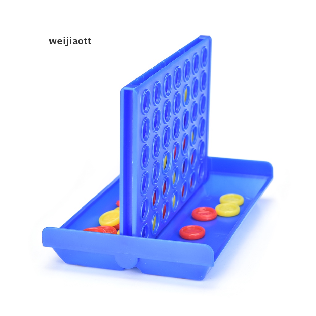 weijiaott Connect Four In A Row 4 In A Line Board Game Kids Children Fun Educational Toy WT