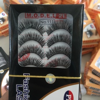 - Lông mi giả Fashion Lashes Model 21 hộp 10 cặp dày dài phù hợp phong cách cho trang điểm đậm M111