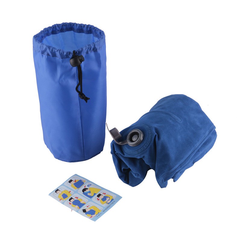 Gối Bơm Hơi Kê Cổ Dùng Khi Đi Du Lịch/Văn Phòng/Xe Hơi/Máy Bay