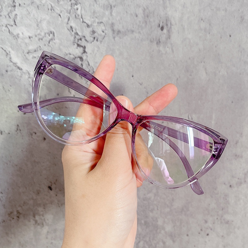 Kính Mát Mắt Mèo Chống Bức Xạ Thời Trang Cho Nữ